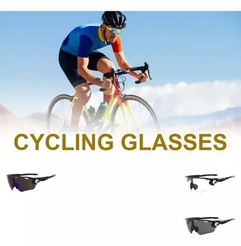 Gafas De Sol Para Hombre Mujer Lentes Para Ciclismo Bicicleta Deportivos  Nuevo
