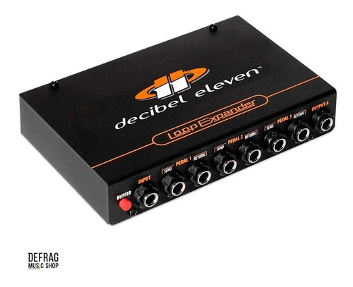 Decibel Eleven Loop Expander Switcher Midi True Bypass