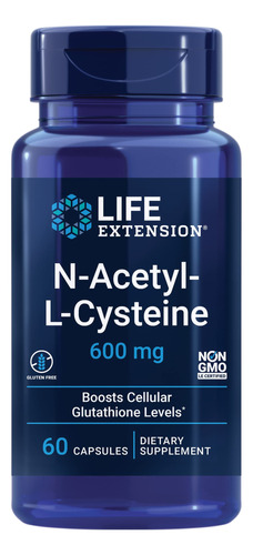 Life Extension N-acetyl L-cysteine ??600mg - Pildoras Antiox
