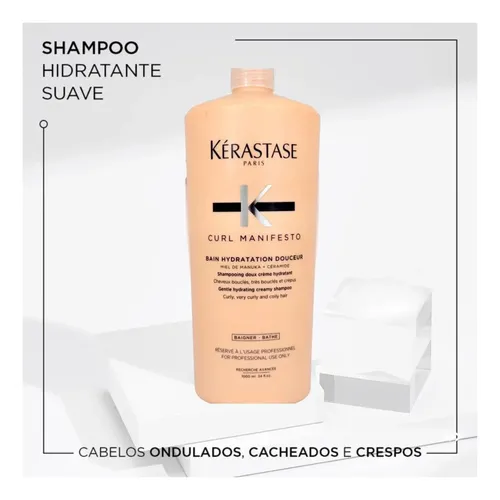 Kit Curl Manifesto Shampoo + Acondicionador 1000ml Kerastase