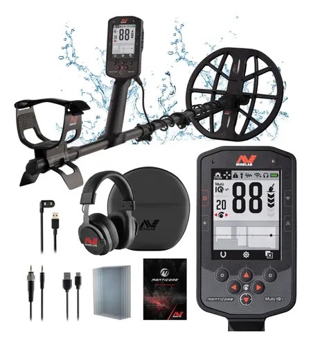 Detector De Metais Manticore Minelab À Prova D'água Até 5m