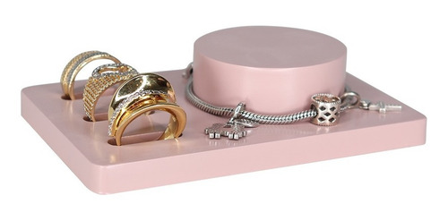 Imagem 2 de 2 de Kit Expositor Para Joias Busto E Pulseira Anel Âmbar