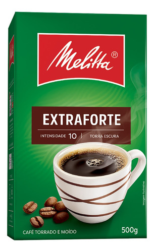 Café Torrado e Moído Extraforte Melitta Caixa 500g