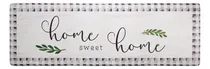 Comprar Home Dynamix Cozy Living Home Sweet Home Buffalo Check Borde