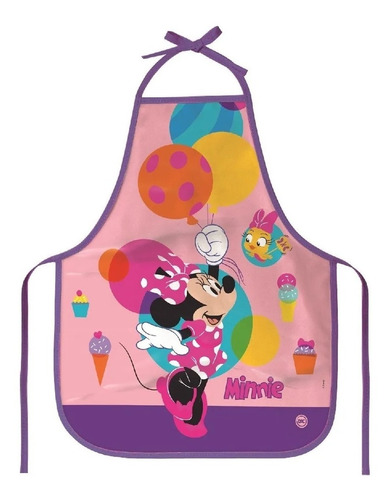 Avental Escolar Infantil Disney Minnie Mouse - Dac
