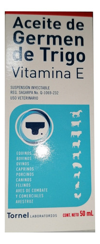 Aceite De Germen De Trigo Vitamina E 50 Ml Tornel