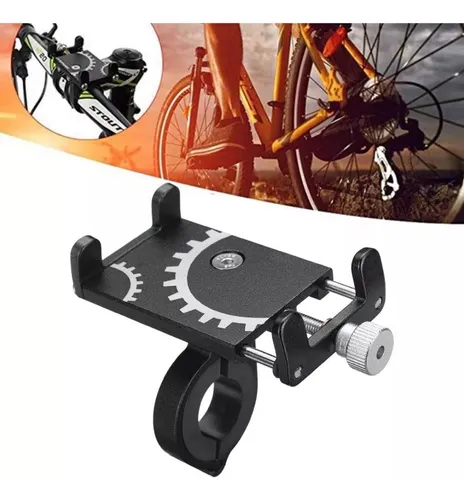 Portacelular Soporte Metálico Teléfono Bicicleta / Moto 360°