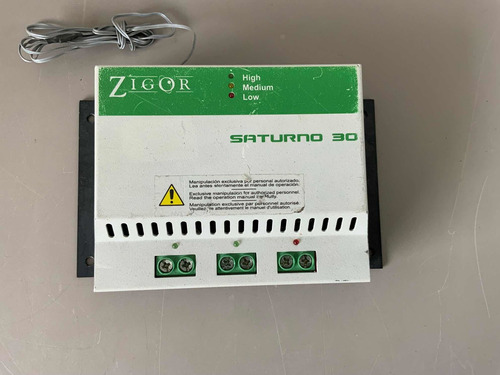 Zigor Regulador Para Paneles Solares Saturno Mod. 30