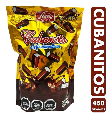 Marshmallows Cubanitos Formato Doypack - Bolsa De 450 Gramos