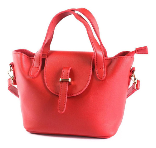 Bolsa Vitta Bdv167 Roja Marca Vitta De Vinil