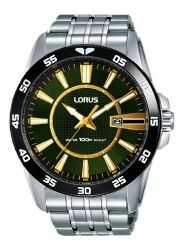 Imagen 1 de 2 de Reloj Lorus Para Caballero Resistente Al Agua Rh967hx9