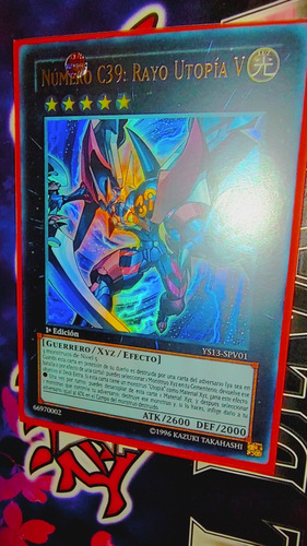 Yugioh! Number C39: Utopia Ray V Ultra Rare Español 1st