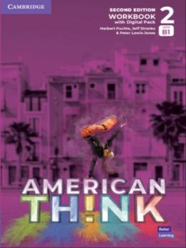 American Think 2 Workbook With Digital Pack - Second Editio, De Puchta, Herbert. Editora Cambridge University Press Do Brasil, Capa Mole Em Inglês