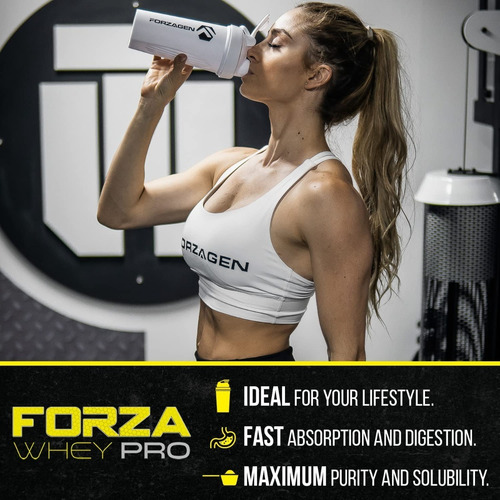 Imagen 5 de 5 de Proteína Forzagen Whey Protein Desarrollo Muscular Magro 5lb