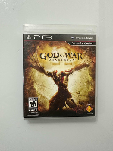 God Of War Ascension Playstation 3