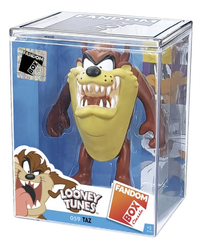 Boneco Taz Looney Tunes Fandom Box 3248 Lider Brinquedos
