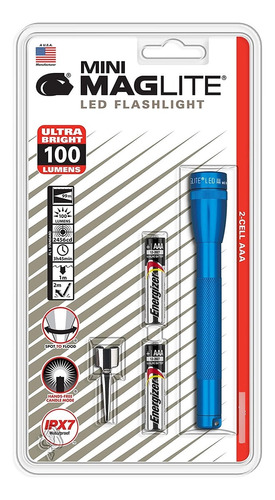 Mini Linterna Led Maglite  De 2 Pilas Aaa