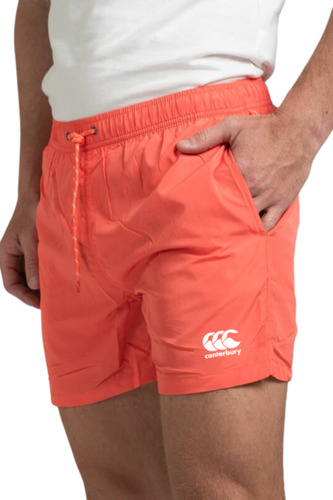 Short De Baño Canterbury Waikato Coral