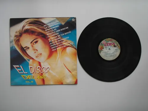 El Disco Del Año Varios Inte Vol 28 Lp Vinilo Colombia 1996 (Usado)