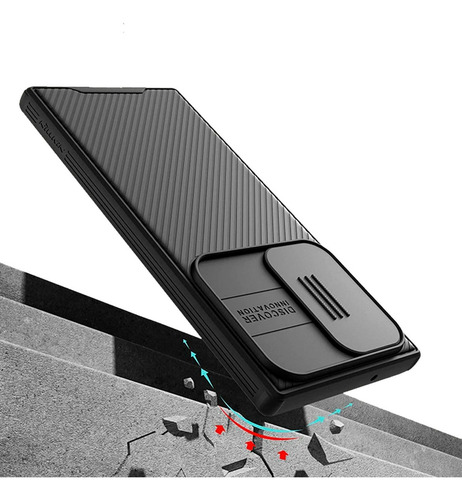 Case Nillkin Camshield Para Samsung A72 Funda Híbrida