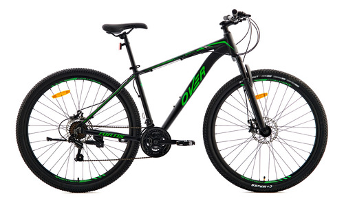 Bicicleta Mtb Overtech R29 Aluminio Full Shimano Freno Disco