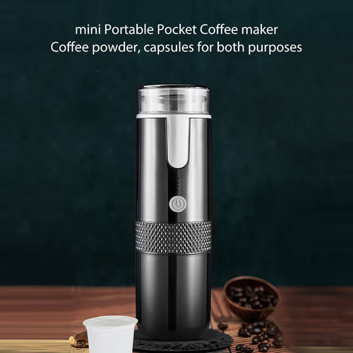 Cafetera Portátil Hurrise K Cup Manual Para Acampar Y Oficin Color