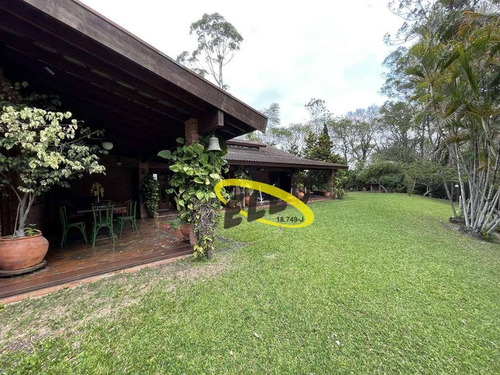 Imagem 16 de 30 de Maravilhosa Casa De Campo Com Amplo Terreno Na Granja Viana! - Ch0190