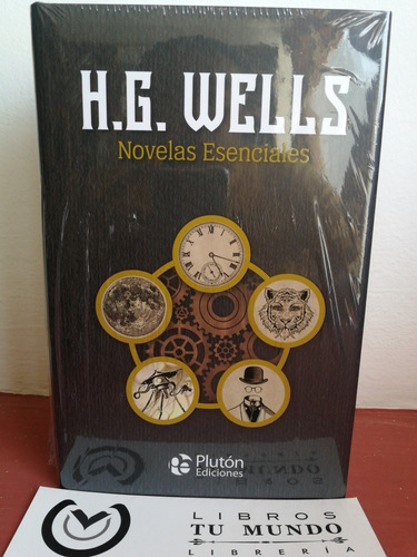 Novelas Esenciales - Libro De H.g. Wells - Pasta Dura Plutón