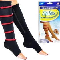 Comprar Medias De Compresión Para Varices Zip Sox - Color Negro
