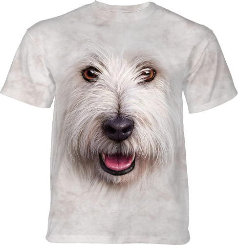 The Mountain Face Terrier - Polera Para Adulto, Color Gris