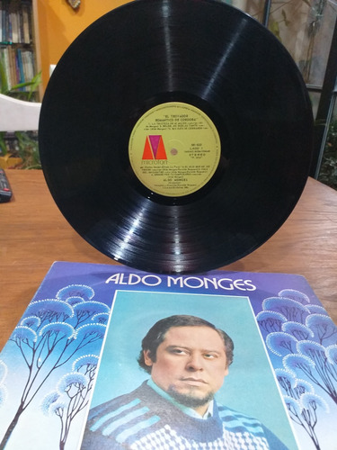 Disco Vinilo. Aldo Monges. El Trovador Romántico De Córdoba (Usado)