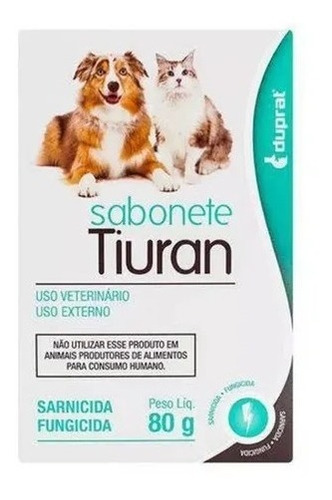 Sabonete Tiuran Sarnicida Fungicida 80 G