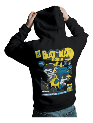 Sudadera Batman Y Robin 100% Algodón 010