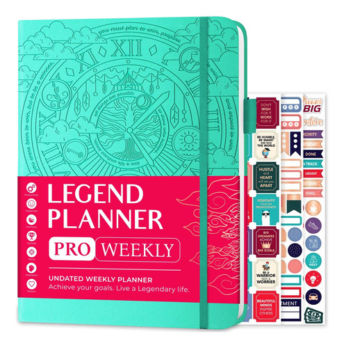 Legend Planner Pro: Planificador De Vida Semanal Y Mensual D