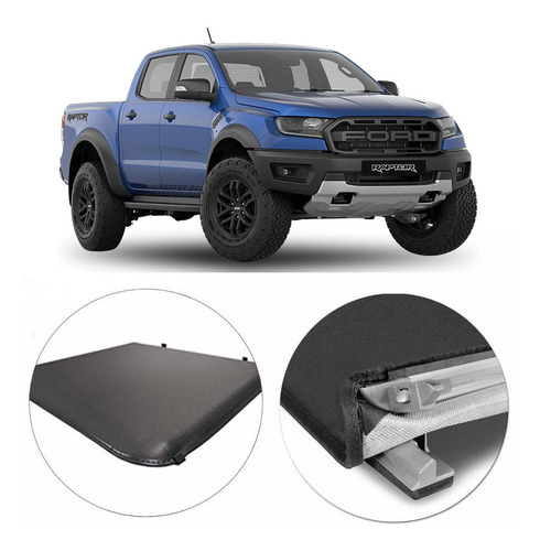 Lona Flash Cover Force P/ Ford Ranger Raptor 2019 2020