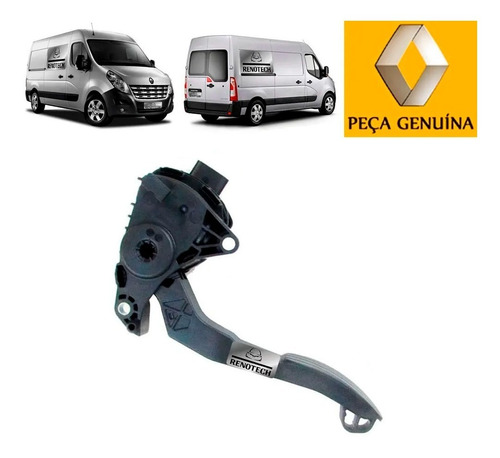 Pedal Do Acelerador Master 2.3 16v M9t 2013 Acima 180107523r