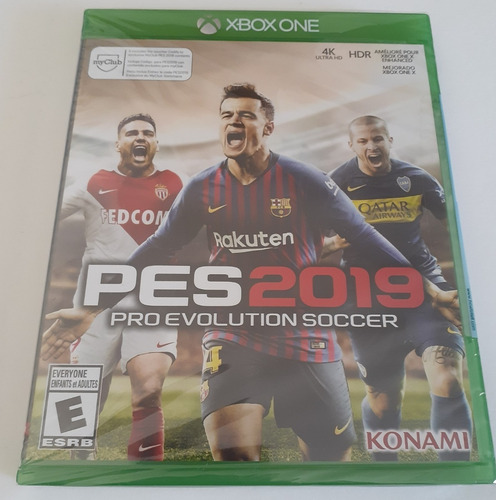Imagen 2 de 3 de Pes 2019 Pro Evolution Soccer Xbox One Nuevo Sellado