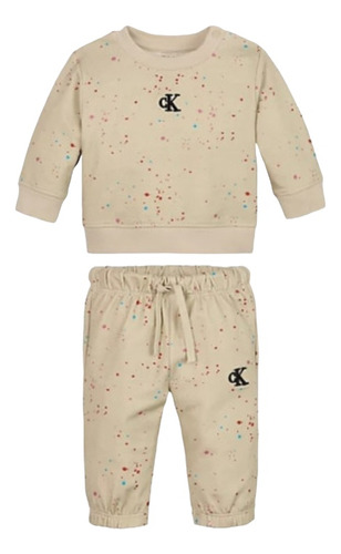 Conjunto De Pants De Bebé Calvin Klein 0087 Sprinkles 34p