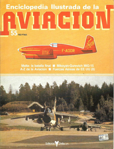 Enciclopedia Ilustrada De La Aviación - Fasciculo 55