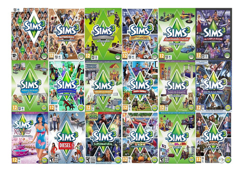 Sims 3 Deluxe + Todas Expansiones Y Packs Pc Digital