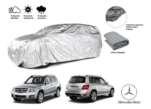 Funda Cubreauto Afelpada Mercedes Benz Clase Glk 3.0l 2009