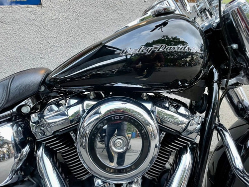 Imagem 4 de 15 de Harley Davidson Softail De Luxe 2018 - Equipada - 20.000 Km