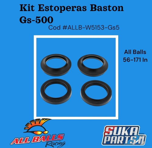 Kit Estoperas Baston Gs-500 All Balls