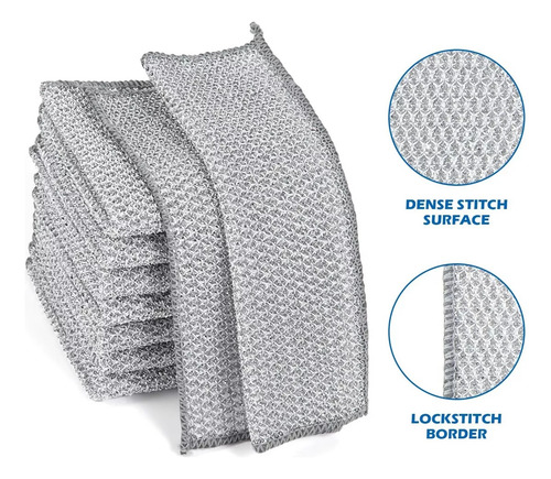 25pcs Alambre Para Lavar Platos Trapos De Limpieza De Cocina