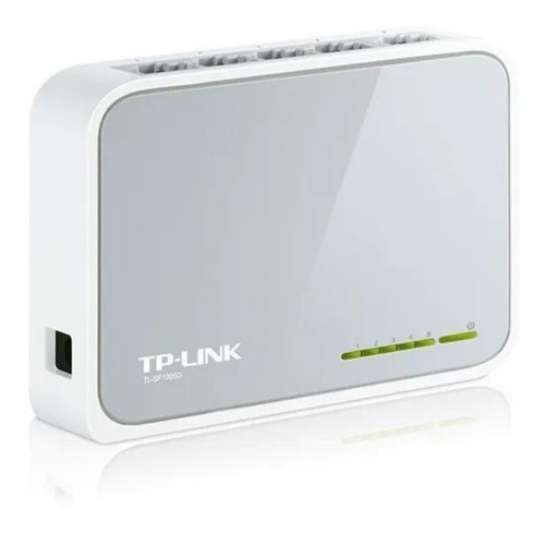 Imagen 4 de 10 de Switch 5 Puertos Tp-link 10/100 Mbps 5 Bocas Redes C/ Fuente