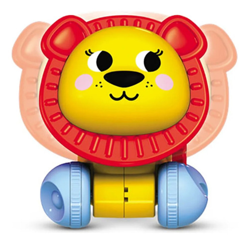 Leao Didadico Puxe E Empurre - 001737 Shiny Toys