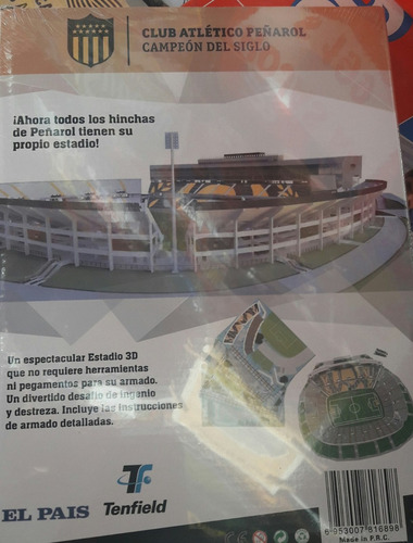 Maqueta Estadio Peñarol Campeon Del Siglo