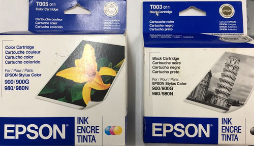 Kit Cartuchos Epson T003 Y T005  Originales