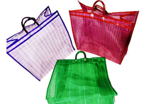 Bolsas De Mandado Mexicana Grande Reforzada Resistente