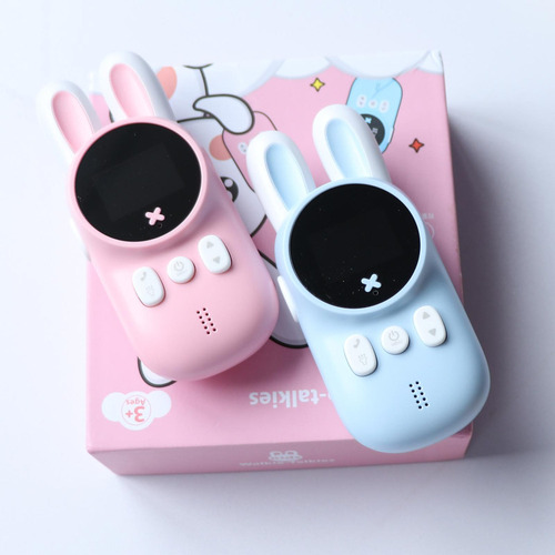 Juego De 2 Walkie Talkie De Dos Vías 3km De Radio Y